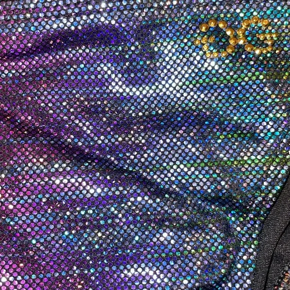 Guess Rainbow Sequin Bikini Set!! Small top/XS bottom! - Picture 2 of 5